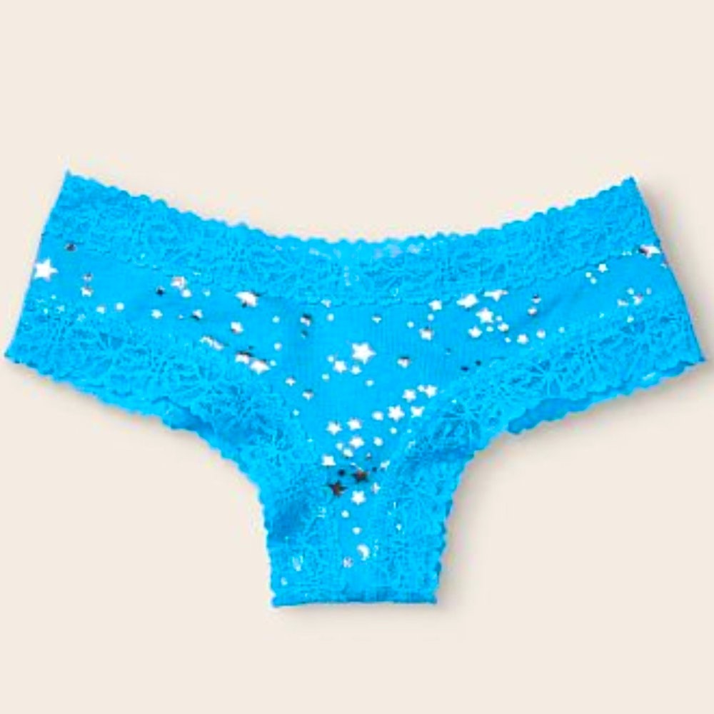 VS PINK Lace Trim Cheekster